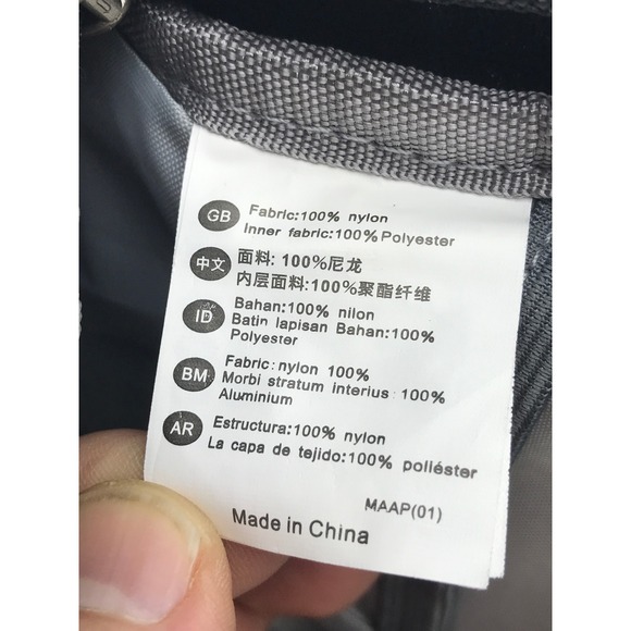 WATERFLY Black Nylon Sling Bag Backpack Crossbody Chest Pack Outdoor‎ Travel - Picture 11 of 16